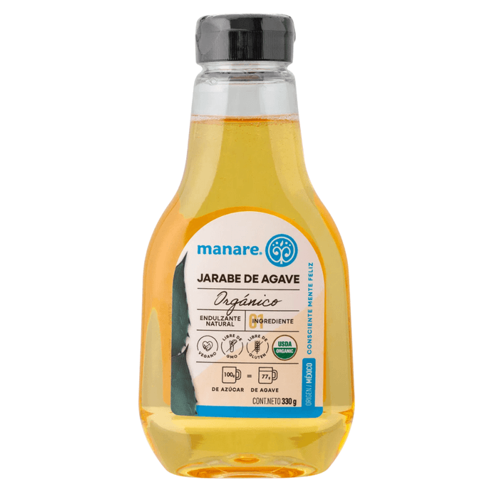 Jarabe de Agave Orgánico - 330 grs Manare - Diseño sin título - 2025-07-09T144729.752.png