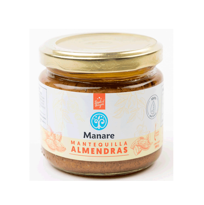 Mantequilla de Almendras - 200 grs Manare - ManareAlmendra1.png