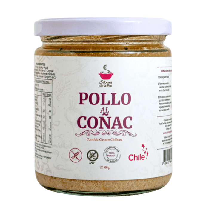Pollo al Coñac Sabores de la Pao - 400 grs - 0604015664747.png