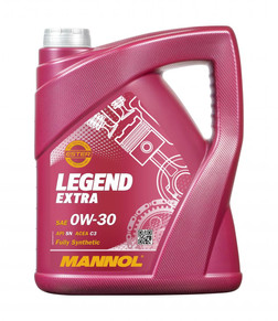 LUBRICANTE MANNOL 0W30 ACEA C3 LEGEND EXTRA 5L