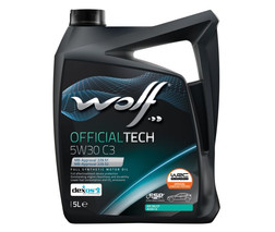 LUBRICANTE WOLF 5W30 OFFICIALTECH API SP EXTRA ACEA C3