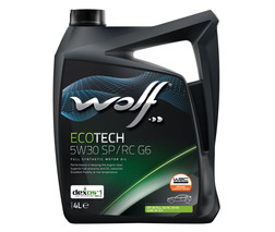 LUBRICANTE WOLF 5W30 ECOTECH API SP/RC G6 4L