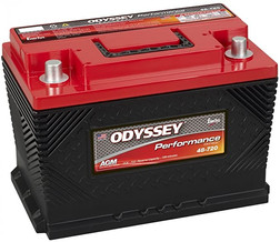 BATERIA ODYSSEY PERFORMANCE AGM DIN L3 69AH 720CCA POSITIVO DERECHO TERMINAL ESTANDAR START STOP