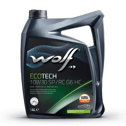 LUBRICANTE WOLF 10W30 ECOTECH API SP/RC HC 4L