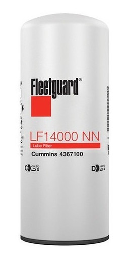 FILTRO ACEITE OEM: 4367100 CUMMINS MARCA: FLEETGUARD