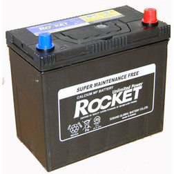 BATERIA ROCKET/GLOBAL/EUROBATT NX100LS 45Ah 430CCA POSITIVO DERECHO TERMINAL SAE STANDARD