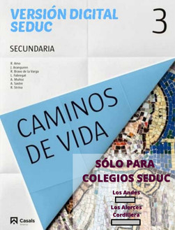 Caminos de Vida 3 -  I° medio - Versión Digital Seduc
