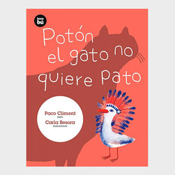 Potón el gato no quiere pato