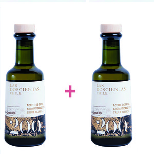 2X 1 Aceite de oliva Extra Virgen Las 200 Trufa Blanca y Trufa Negra 250 ml