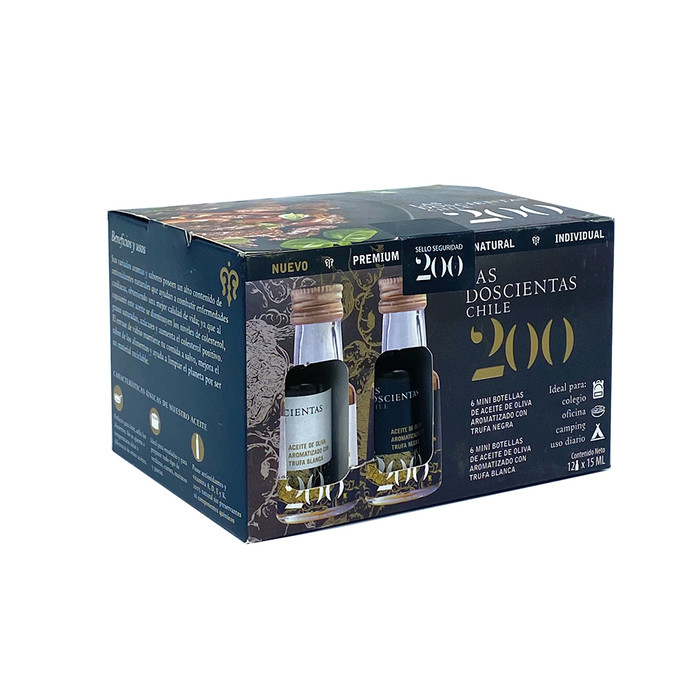 Pack de Aceite de oliva - Trufa Blanca y Trufa Negra 15 ml  - Las200_6+6.jpg