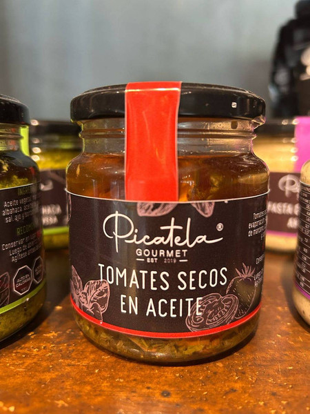 TOMATES SECOS EN ACEITE 200GRS PICATELA - TOMATES SECOS.jpeg - 
