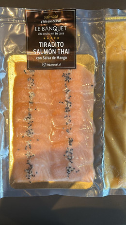 Tiradito Salmon Thai Le Banquet