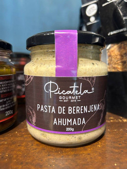PASTA DE BERENJENA AHUMADA 200GRS PICATELA