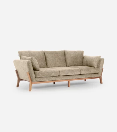 Sofá Koln Apartment 180 cm tela Chenille
