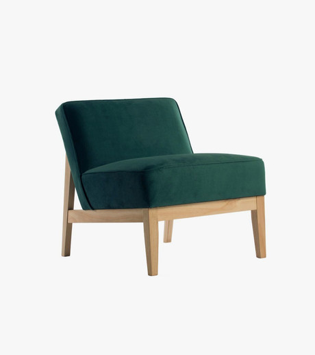 Silla Oslo tela velvet