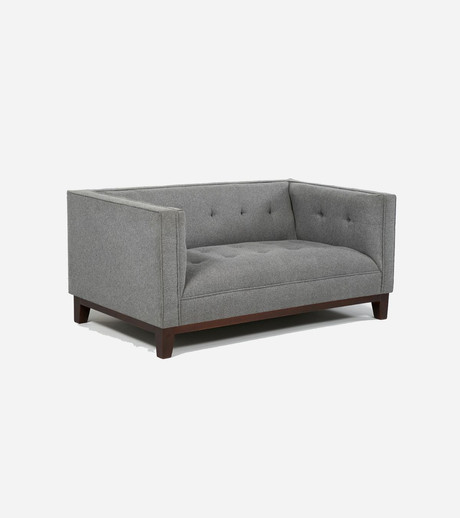 Sofá Praga 2 Cuerpos Tela Velvet (150 cm)