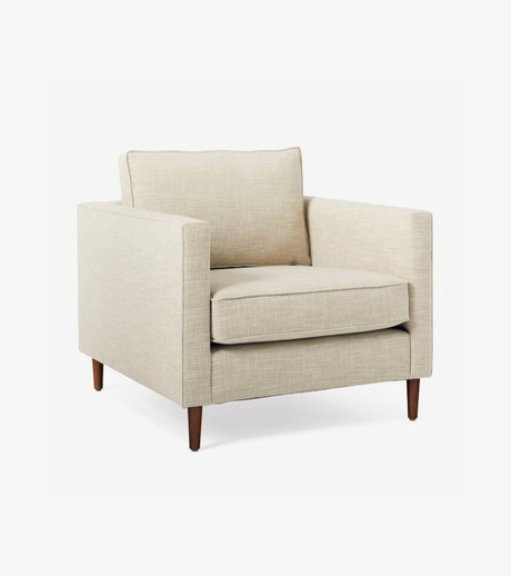Sillón Nairobi 1 Cuerpos Tela Lino (86 cm)