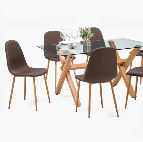 Juego de Comedor Cross Natural