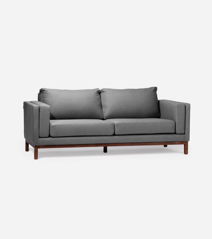Sofá Orlando Apartment 180 cm tela Velvet - Sofá Orlando Apartment Space Grey