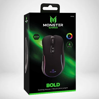Mouse Gamer Monster Bold