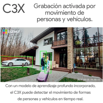 Cámara EZVIZ C3X - vista alternativa