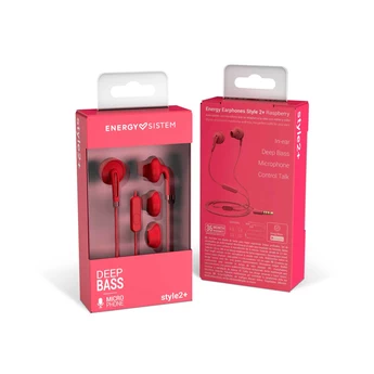 447176 ENERGY - EARPHONES STYLE 2+ RASPBERRY - vista alternativa