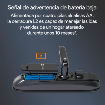 Cerradura Inteligente con Huella Dactilar - vista alternativa