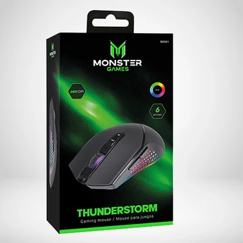 Mouse Gamer Monster Thunderstorm