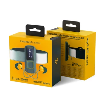 448272 ENERGY - MP3 CLIP BLUETOOH SPORT AMBER 16 GB - vista alternativa