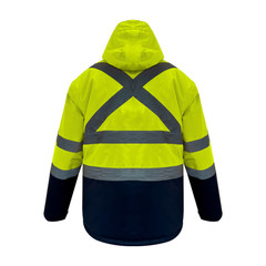 Parka Nebraska S10 Bicolor Azul-Amarillo ISP Siberia