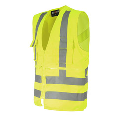 CHALECO GEOLOGO 360° POPLIN AMARILLO