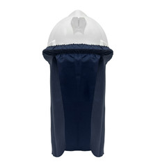 CUBRENUCA PARA CASCO AZUL