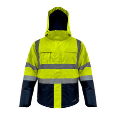 Parka Nebraska S10 Bicolor Azul-Amarillo ISP Siberia