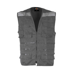 CHALECO GEOLOGO DOBLE GRIS