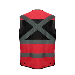 CHALECO GEÓLOGO GEO-TOP ROJO KUMEN