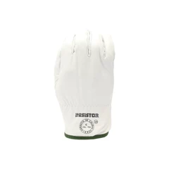 GUANTE CABRITILLA BLANCO CON FORRO RESISTOR