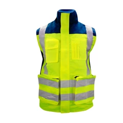 CHALECO PREMIER AMARILLO-AZUL KUMEN