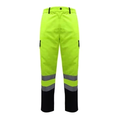 PANTALÓN CARGO ALTA VISIBILIDAD BICOLOR AMARILLO KUMEN
