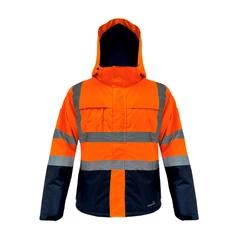 PARKA MUJER NEBRASKA S10 AZUL-NARANJO ISP SIBERIA