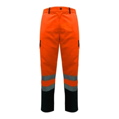 PANTALÓN CARGO ALTA VISIBILIDAD BICOLOR NARANJO KUMEN