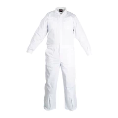 BUZO GABARDINA 100% POLIESTER BLANCO 190 GSM KUMEN