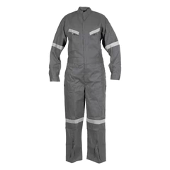 Buzo Piloto con Reflectante Gris Kumen
