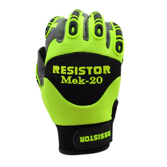 Guantes Mek 20 Hi-Vis Touch Anti Vibración Resistor