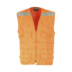 Chaleco Geologo Doble Naranjo Kumen