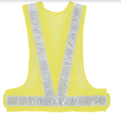 Chaleco Led Amarillo Kumen