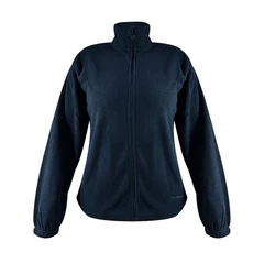 Poleron Mujer con Cierre Micropolar Azul Kumen
