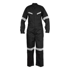 Buzo Piloto Canvas Negro Kumen