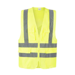 Chaleco Reflectante Supervisor Amarillo Kumen