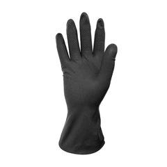 Guantes Albañil Reforzado Negro-Naranjo Resistor