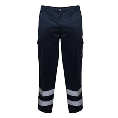 Pantalon Cargo Gabardina con Cinta Reflectante Kumen